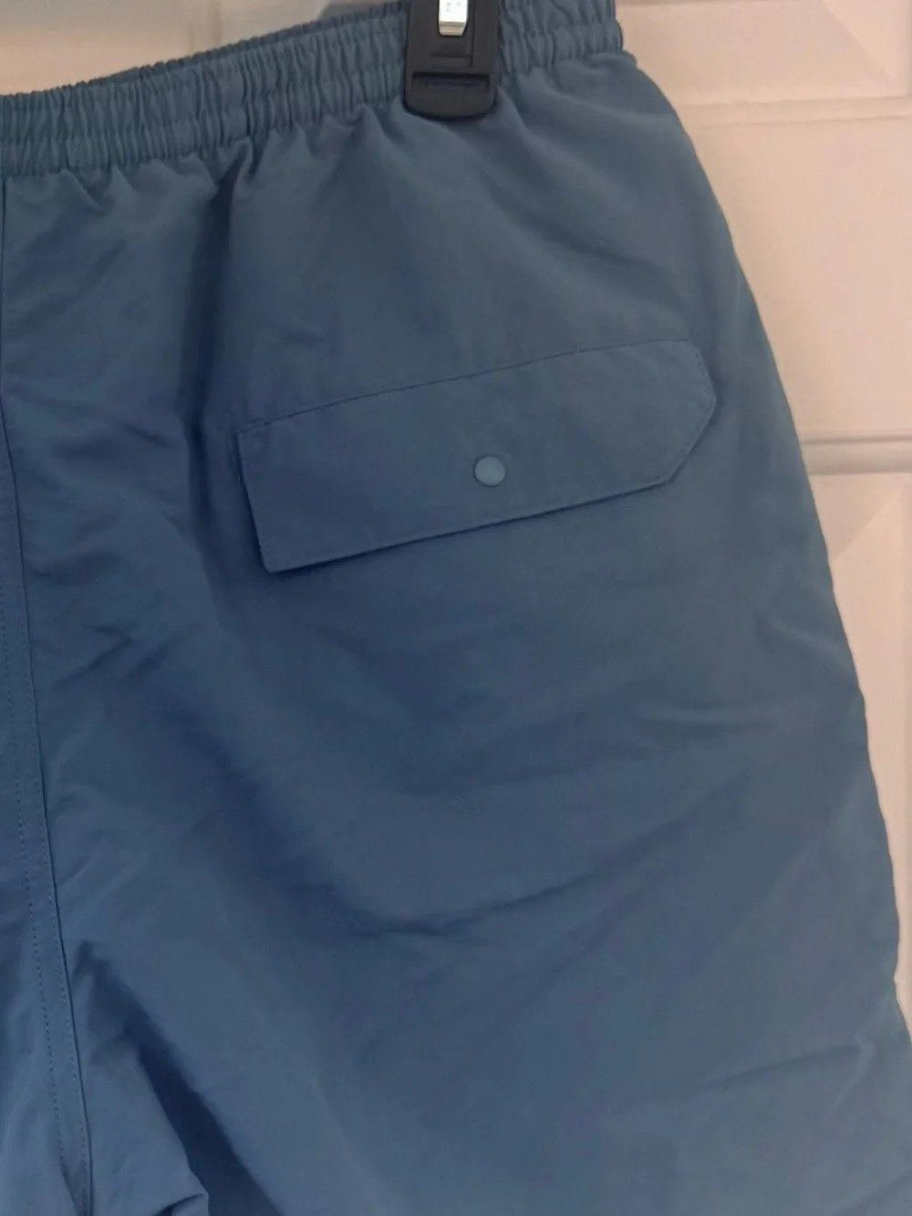 Like new Patagonia Slate Blue Casual Swim Shorts, Size L